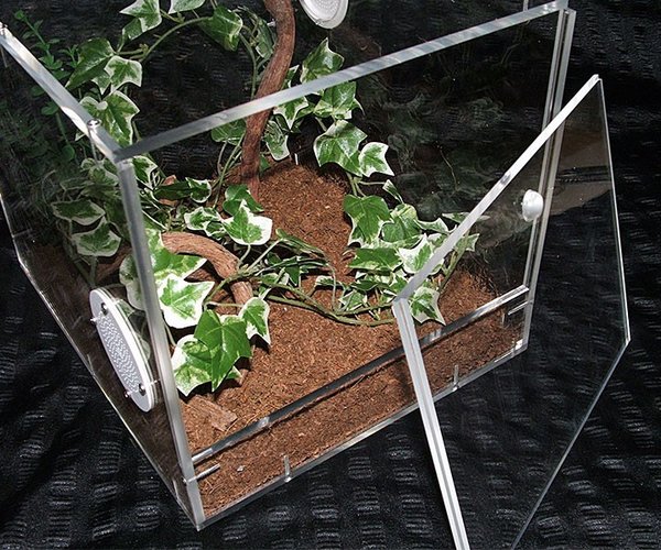 Terrarium aus Acrylglas, stapelbar (Bausatz)